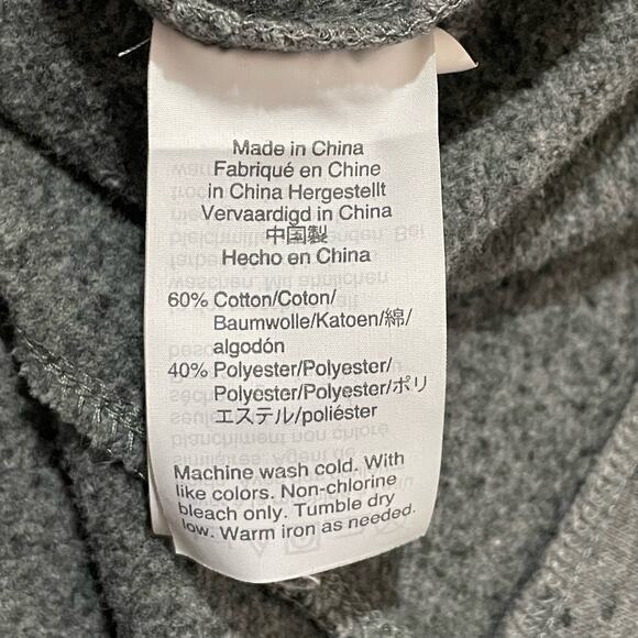 J. Crew Mercantile Ruffle Trimmed Pullover - Gray - XS - Picture 10 of 12